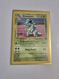 Nidoqueen - 23/64 - Pokemon Jungle Unlimited Rare Card WOTC MP - Image 1
