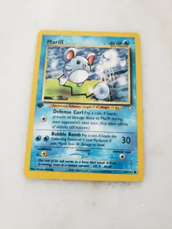 Marill 1st Edition 66/111 Neo Genesis Pokemon TCG Card NM - Image 1