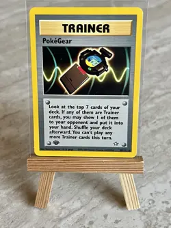 Pokemon TCG PokeGear 88/111 1st edition Neo Genesis (English) - NM - Image 1