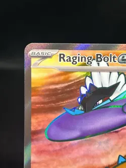 Pokemon TCG Raging Bolt EX 196/162 Temporal Forces Ultra Rare NM - Image 2