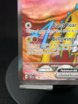 Pokemon TCG Raging Bolt EX 196/162 Temporal Forces Ultra Rare NM - Image 5