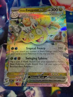 Pokemon TCG Alolan Exeggutor ex 133/191 Double Rare Surging Sparks NM/M - Image 1