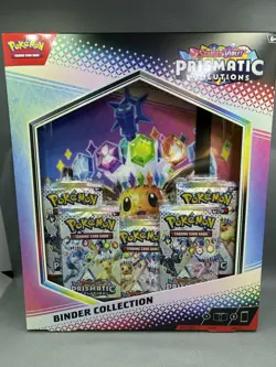 Pokemon TCG: Scarlet & Violet Prismatic Evolutions - Binder Collection (Sealed) - Image 1