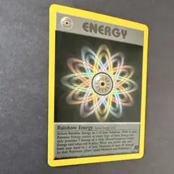 Pokemon TCG Rainbow Energy Team Rocket non Holo Rare 80/82 English 2000 - Image 3