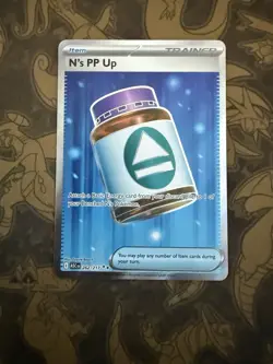 N's PP Up 262/217 Full Art Ultra Rare Pokemon Ascended Heroes ENGLISH NM - Image 1