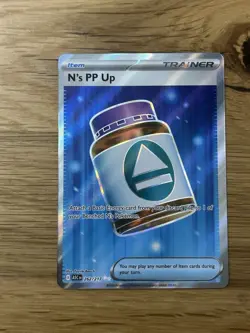N's PP Up 262/217 Full Art Ultra Rare Pokemon Ascended Heroes ENGLISH NM - Image 1