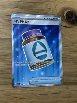 N's PP Up 262/217 Full Art Ultra Rare Pokemon Ascended Heroes ENGLISH NM - Image 2