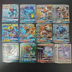 Pokemon TCG RR GX Alolan Ninetales/Dragonite/Kangaskhan/Zeraora 63*Lot KB72 - Image 2