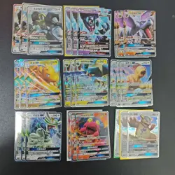 Pokemon TCG RR GX Alolan Ninetales/Dragonite/Kangaskhan/Zeraora 63*Lot KB72 - Image 3