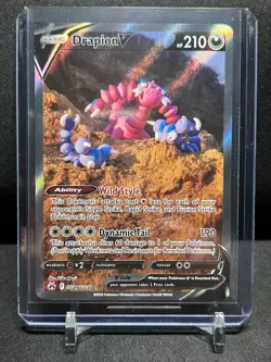 Drapion V GG49/GG70 Galarian Gallery Holo Pokemon 2023 Crown Zenith NM - Image 1