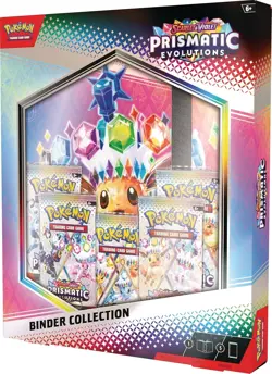 Pokemon TCG: Scarlet & Violet Prismatic Evolutions Binder Collection New Sealed - Image 1