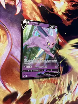 Pokemon TCG Espeon V SWSH Black Star Promos SWSH201 Holo Promo - Image 4