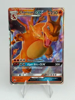 Charizard GX SM211 - Sun & Moon - Black Star Promo - Pokemon TCG - NM - Image 1