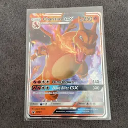 Pokemon TCG Card Charizard GX SM211 - Black Star Promo Holo - NM - Image 1
