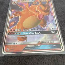 Pokemon TCG Card Charizard GX SM211 - Black Star Promo Holo - NM - Image 3