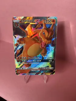 Charizard GX SM211 NM Full Art Hidden Fates Black Star Promo 2019 Pokemon TCG - Image 1