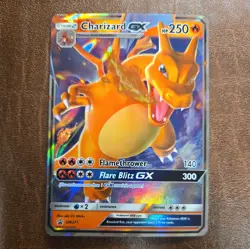 Charizard GX SM211 NM Full Art Hidden Fates Black Star Promo 2019 Pokemon TCG - Image 1