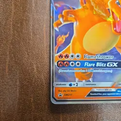 Charizard GX SM211 NM Full Art Hidden Fates Black Star Promo 2019 Pokemon TCG - Image 3