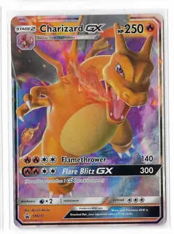 Pokemon TCG Charizard GX Black Star SM211 Sun & Moon Promo NM Ultra Rare 2019 - Image 1
