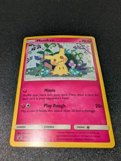 Pokemon TCG - Mimikyu Black Star Promo SM163 - MINT/NM - Holo Promo Card - Image 3