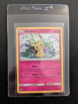Pokemon TCG - Mimikyu Black Star Promo SM163 - MINT/NM - Holo Promo Card - Image 4