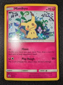 Pokemon TCG - Mimikyu Black Star Promo SM163 - MINT/NM - Holo Promo Card - Image 2