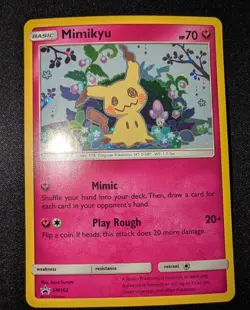 Pokemon TCG - Mimikyu Black Star Promo SM163 - MINT/NM - Holo Promo Card - Image 2