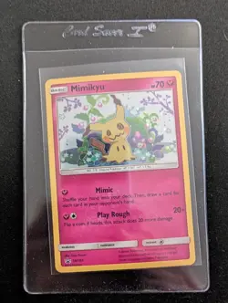 Pokemon TCG - Mimikyu Black Star Promo SM163 - MINT/NM - Holo Promo Card - Image 4