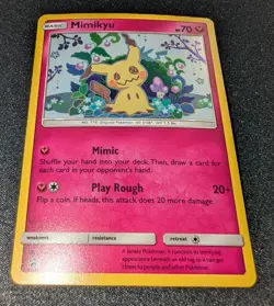 Pokemon TCG - Mimikyu Black Star Promo SM163 - MINT/NM - Holo Promo Card - Image 3