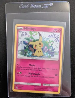Pokemon TCG - Mimikyu Black Star Promo SM163 - MINT/NM - Holo Promo Card - Image 4