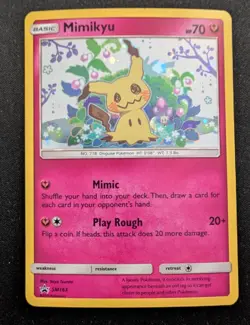 Pokemon TCG - Mimikyu Black Star Promo SM163 - MINT/NM - Holo Promo Card - Image 1