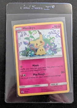 Pokemon TCG - Mimikyu Black Star Promo SM163 - MINT/NM - Holo Promo Card - Image 4