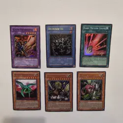 Yu-Gi-Oh! TCG Card Lot 6 Holographic Relinquished Sphinx Meteor Dragon Flame A3 - Image 1