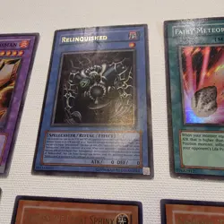 Yu-Gi-Oh! TCG Card Lot 6 Holographic Relinquished Sphinx Meteor Dragon Flame A3 - Image 3