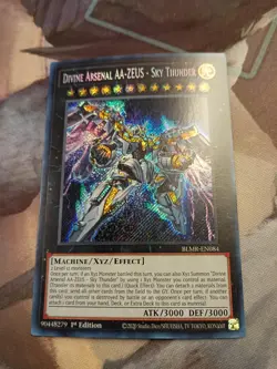Divine Arsenal AA-ZEUS - Sky Thunder BLMR-EN084 1st Ed Secret Rare NM Yugioh - Image 1