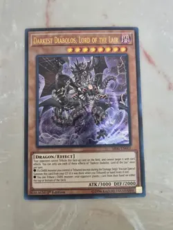 Darkest Diabolos Lord Of The Lair SR06-EN001 1st Edition Ultra Rare NM - Image 1