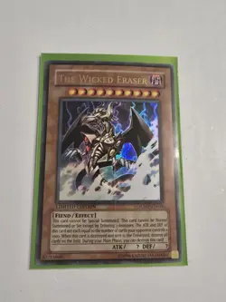 The Wicked Eraser - JUMP-EN016 - Ultra Rare - Limited Edition YuGiOh LP - Image 1