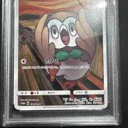 Pokemon Rowlet Munch Scream Full Art Promo Card 290/Sm-p PSA 10 Gem Mint - Image 3