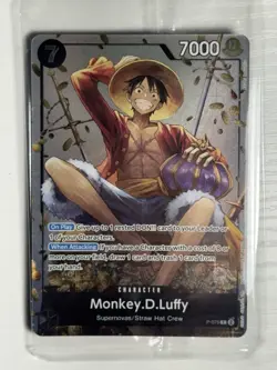 One Piece Monkey D. Luffy P-075 English Promo Tin Set Vol 2 Exclusive Sealed - Image 1