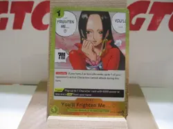 You'll Frighten Me One Piece Azure Sea's Seven OP14-118 English Foil - Image 1