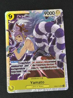 Yamato OP04-112 - One Piece TCG - SR Super Rare Foil English NM or better - Image 1
