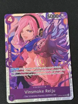 Vinsmoke Reiju Super Rare OP06-069 One Piece TCG English SR NM - Image 1