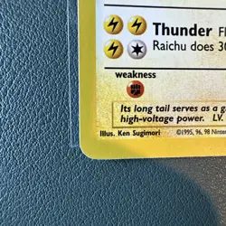 Pokemon Card Raichu 16/130 Base Set 2 Rare Holo WOTC Near Mint - Image 4