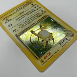 Raichu 16/130 Pokemon Base Set 2 Holo Rare Card (SWIRL) - Image 3