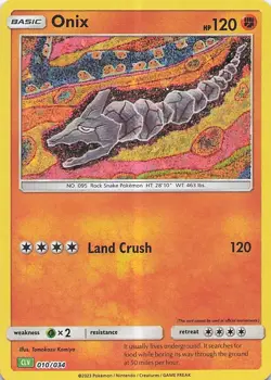 Onix Classic Collection Trading Card Game Classic 010/034 LP Holo - Image 1