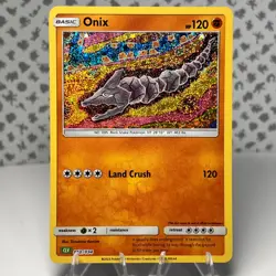 Onix 010/034 CLV Pokemon Trading Card Game Classic Collection NM - Image 1