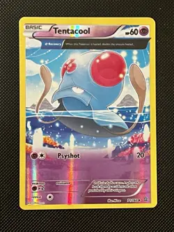 Tentacool 71/160 XY Primal Clash Reverse Holo Rare Pokemon Card - Image 1