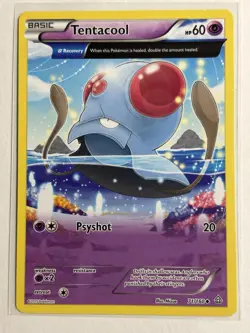 Tentacool (Alpha) 71/160 - XY Primal Clash Non Holo Pokemon Card - Image 1