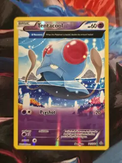 Tentacool 71/160 XY Primal Clash Reverse Holo Uncommon Pokemon Card - Image 1