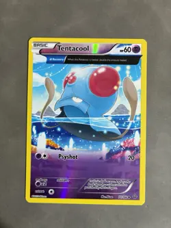 Pokemon - Tentacool - 71/160 - Uncommon - Reverse Holo - XY - Primal Clash - NM - Image 1